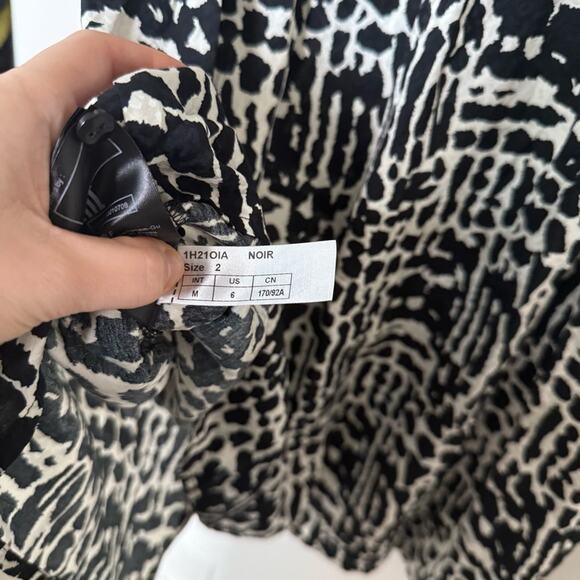 ba&sh Oia Printed Mini Dress Size 6 - Picture 3 of 5